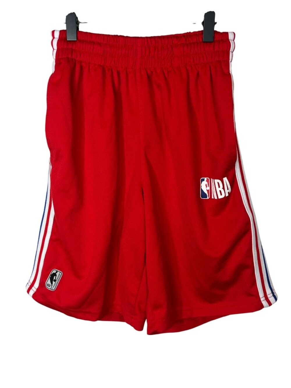 NBA Basketball Shorts Mens Size Small Athletic Gym Workout Active Red